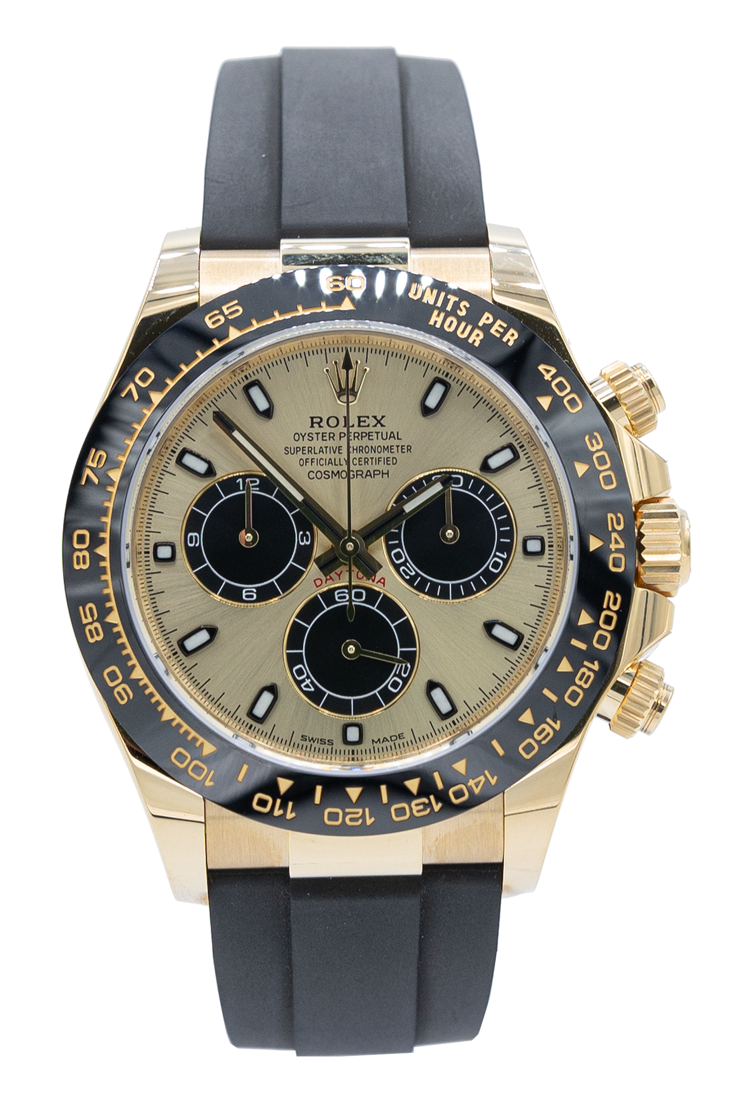 Daytona Oysterflex yellow gold