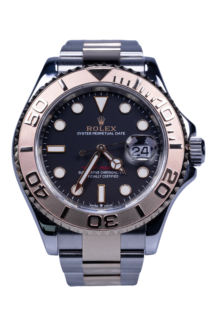 Rolex Yacht-Master 40 Ref. 126621 — schwarzes Zifferblatt, Stahl und Roségold Rolex Yacht-Master 40 Ref. 126621