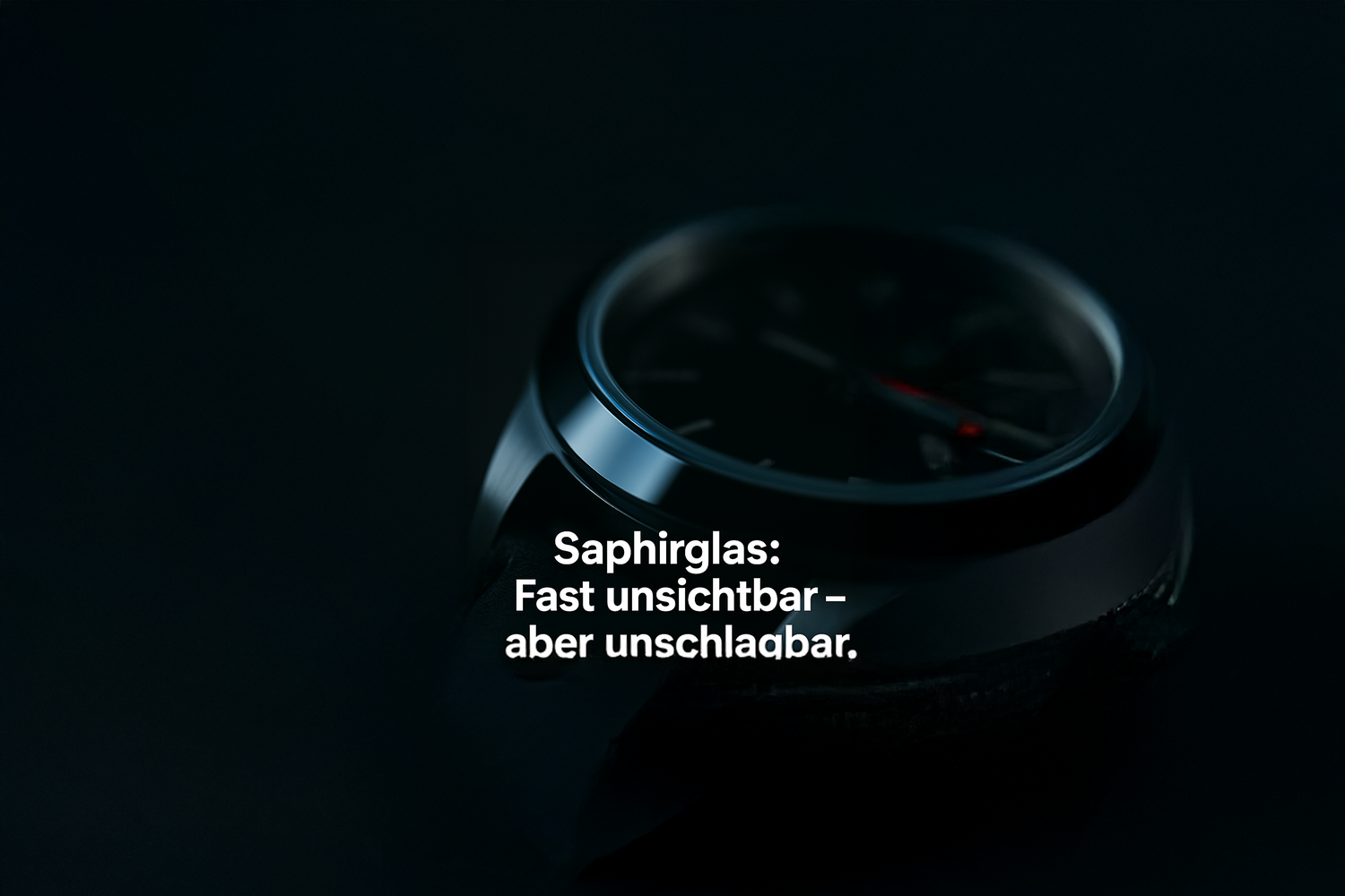 Saphirglas Uhr, Luxusuhren Glasart, Uhr kratzfest, Mohs Skala Saphirglas, Saphir vs. Mineralglas, MWB Watches