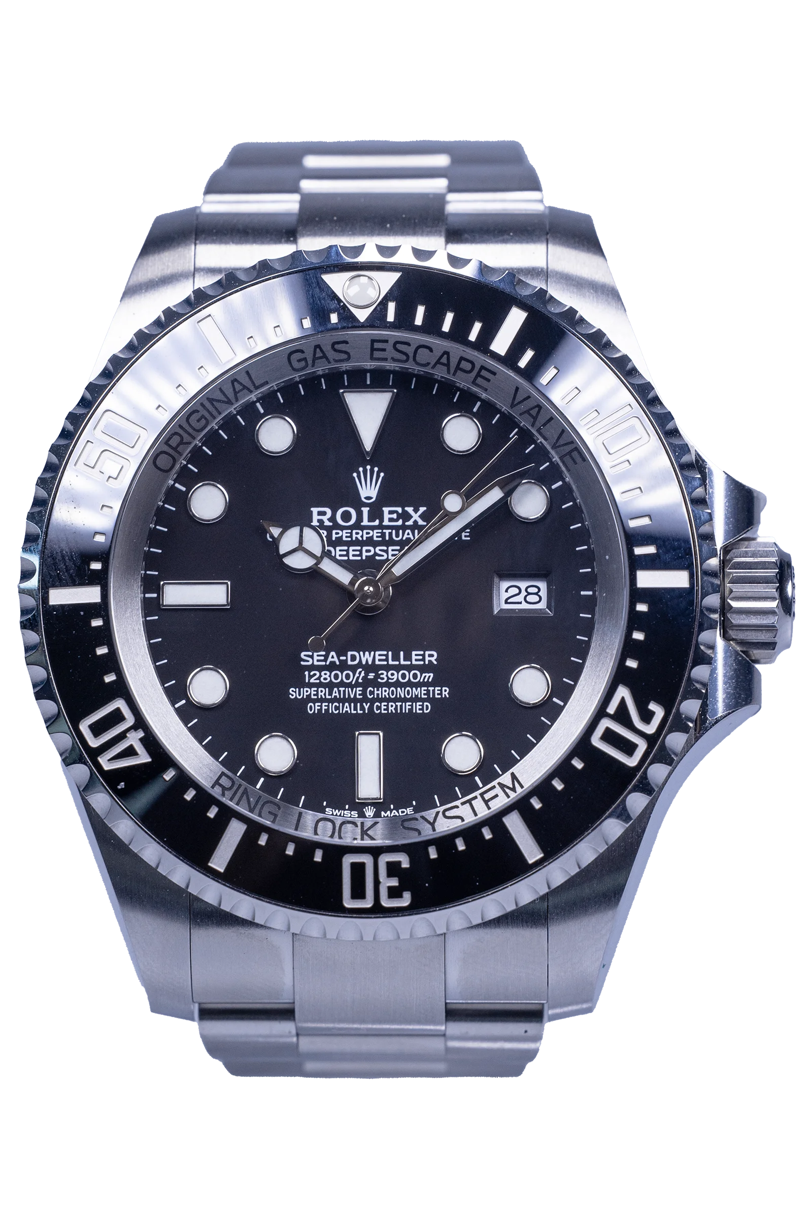 Rolex Sea-Dweller Deepsea 126660 – schwarzes Zifferblatt, Stahlgehäuse und Stahlband