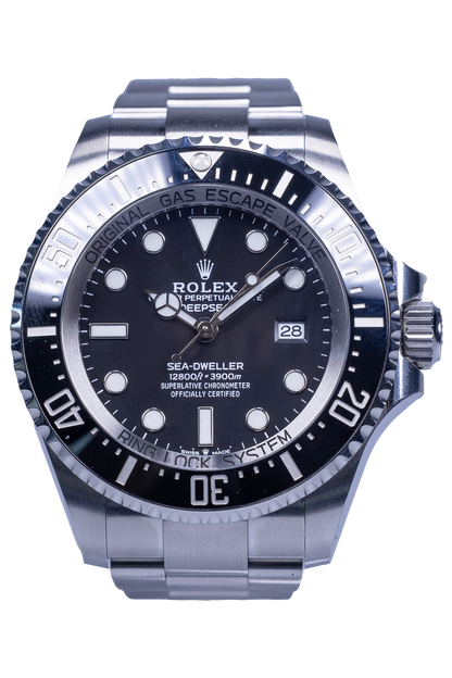 Rolex Sea-Dweller Deepsea 126660 – schwarzes Zifferblatt, Stahlgehäuse und Stahlband Rolex Sea-Dweller Deepsea Ref. 126660