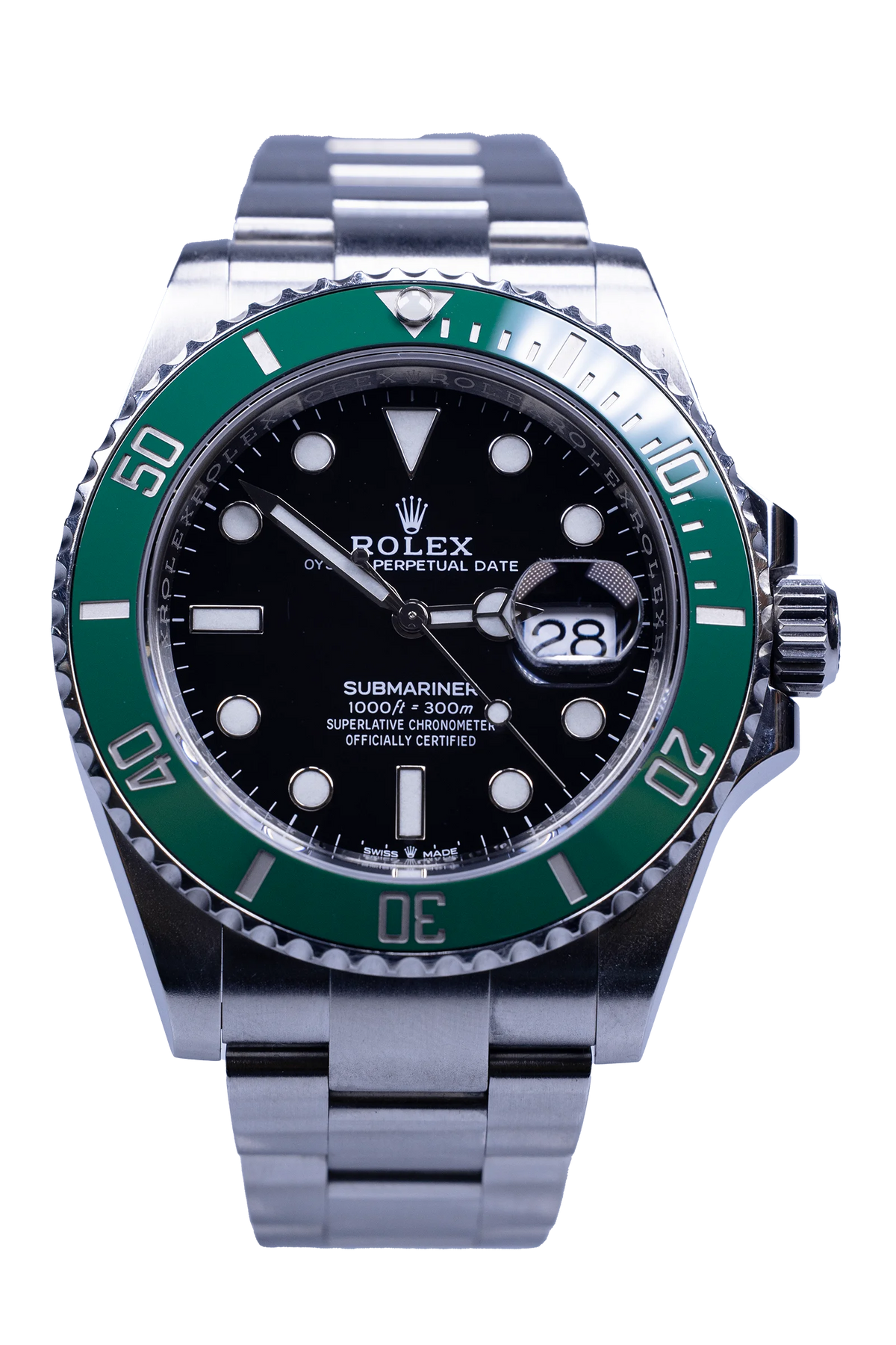 Rolex Submariner 41 126610LV „Starbucks" — schwarzes Zifferblatt, grüne Lünette, Stahl (1 / 4)